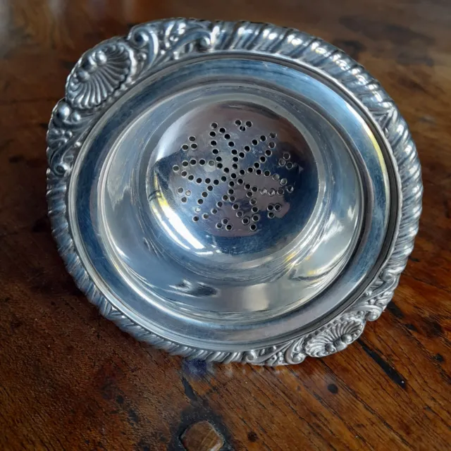 Hallmarked Solid Silver Wine Funnel Georgian Collectible Enologist Interest 2
