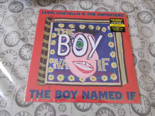 Elvis Costello The Boy Named If  - Coloured 2 X LP VINYL - NEW SEALED