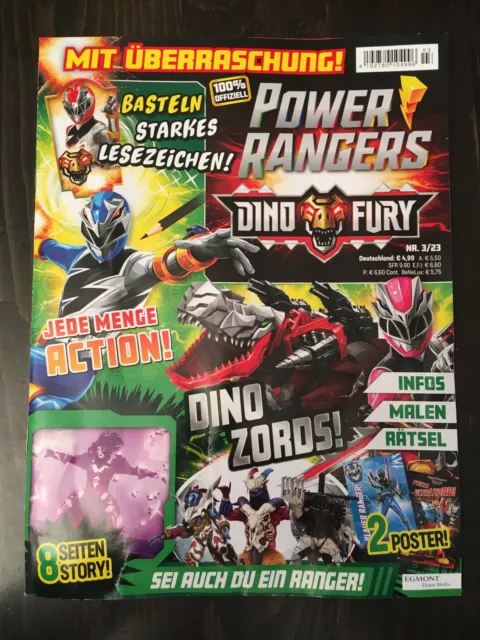 Power Rangers Heft 03/23 Nr. Nummer 3/23 2023 Zeitschrift Comic Zeitung