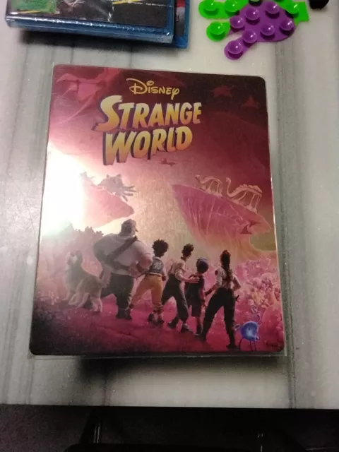 Strange World Bluray Steelbook Disney