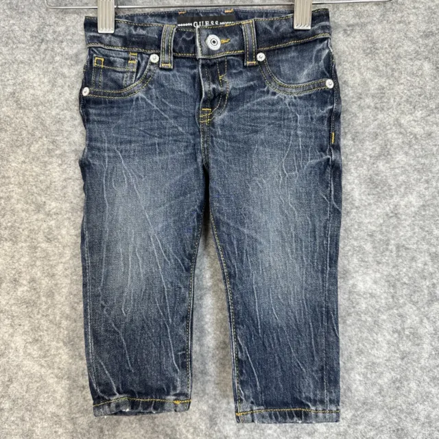 GUESS Designer Baby Boys Blue Denim Jeans size 12Months (1886)