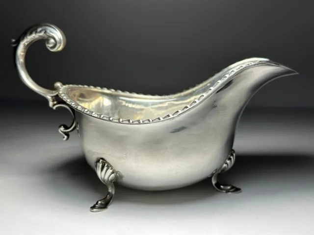 Birks Sterling Silver Gravy Sauce Boat