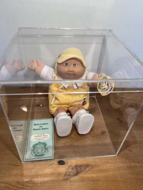 Vintage Cabbage Patch Kids Coleco Preemie Complete With Tag & Certificate papers