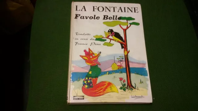 La Fontaine FAVOLE BELLE tradotte in versi da F. Pesce ed Ponte Nuovo1963 20mg21