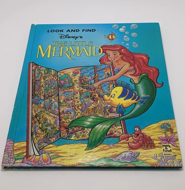 DISNEY'S THE Little Mermaid Look and Find Book Publications