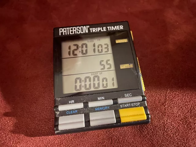 Patterson Triple Timer