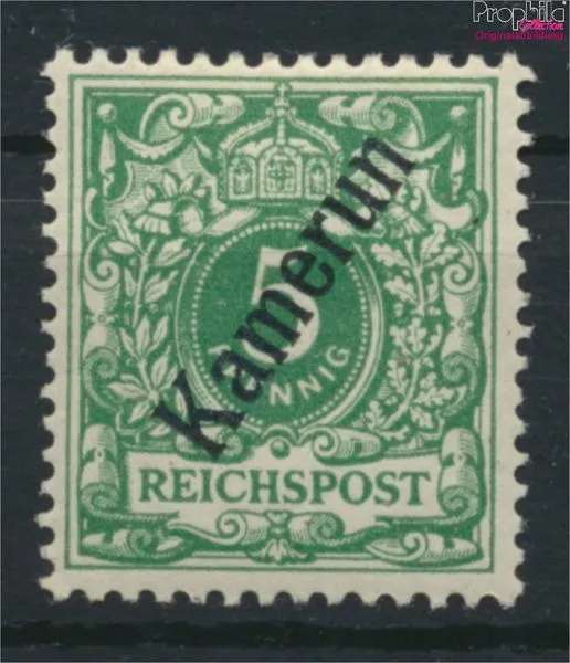 Briefmarken Kamerun (Dt. Kolonie) 1897 Mi 2 mit Falz(9519787