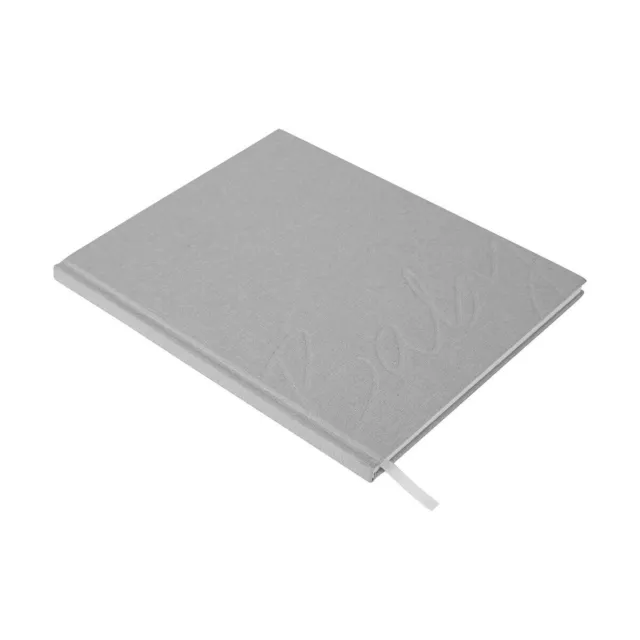 Baby Journal - Sealed Brand New - Grey Linen Cover - Unisex Newborn Keepsake