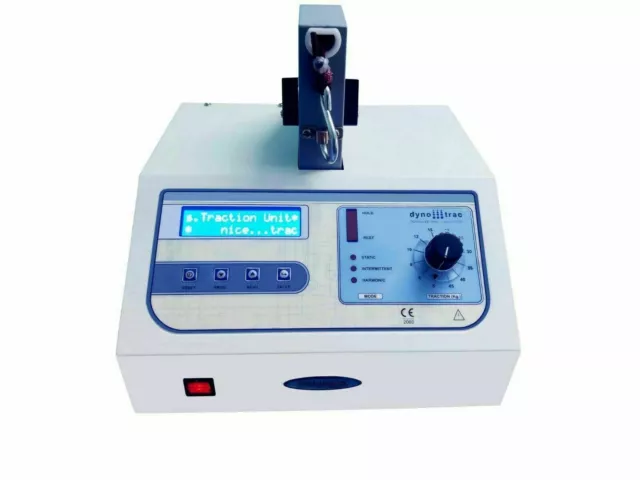 Brand New Lumbar & Cervical Traction Machine with Backlit LCD Display Unit