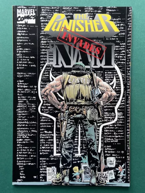 The Punisher Invades The Nam TPB VF (Marvel 1994) First Print Graphic Novel