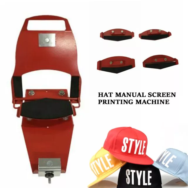 Hat Clamp Silk Screen Printing Printer Equip Platen Machine For All Type Cap New
