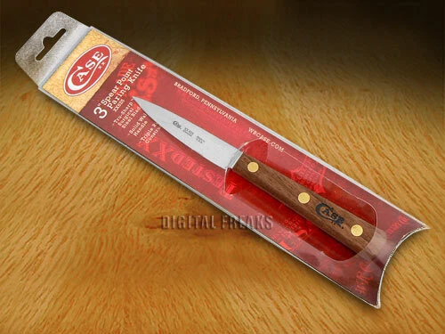 Case xx Household Cutlery Kitchen Paring Knife Walnut Wood 07319
