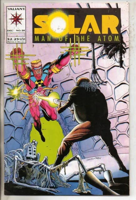 Valiant Comics Solar Man Of The Atom #28 December 1993 VF+