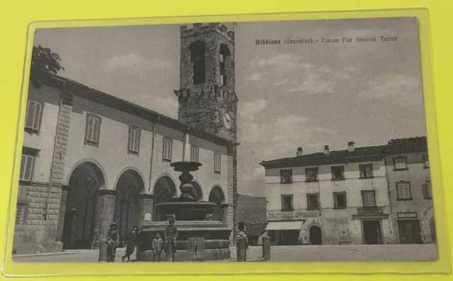 Cartolina Di Bibbiena Casentino Arezzo Animata Fp