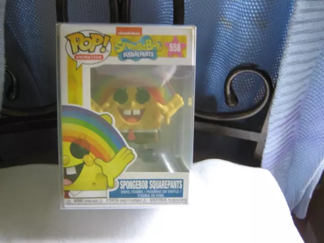 FUNKO POP! VINYL: Nickleodeon Sponge Bob Square Pants Rainbow # 558 $14 ...