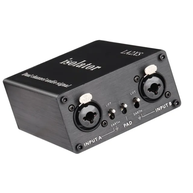 Filtro problemi di messa a terra fotocamera isolatore audio 6,5 XLR isolatore audio