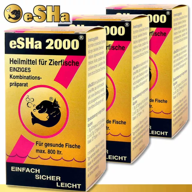 Lot de 3 flacons ESHA 2000 TRAITEMENT CONTRE MALADIES 20ML