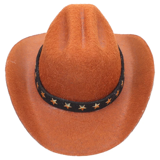 Brown Cowboy Hat For Baby & Toddler - Infant Western Rodeo Style, One Size (36 Months - 3 Years)