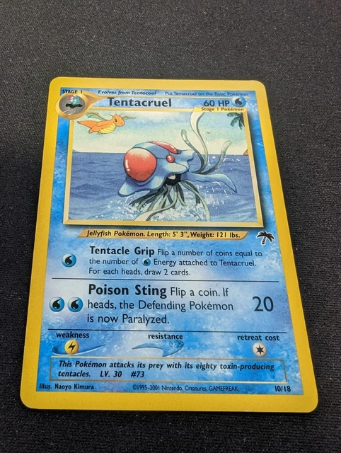 Pokemon Cards 10/18  Tentacruel  Southern Islands Promo