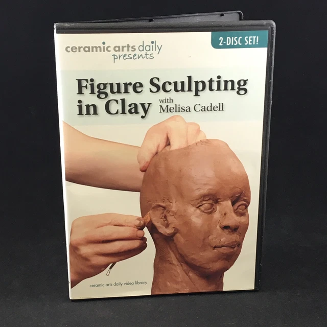 Figura Escultura en Arcilla DVD - Melisa Cadell - Juego de 2 Discos Diarios de Artes de Cerámica