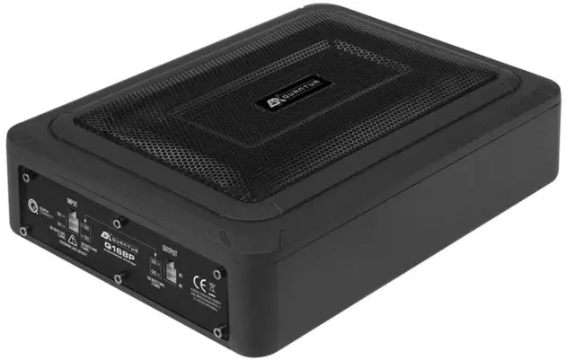 ESX QUANTUM Untersitz Passiv-Subbox Q168P mit 200 Watt Auto-Subwoofer kompakt