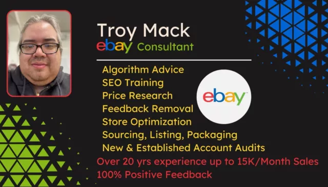 eBay Training, Coaching, Consulting - Algorithm, Sales, SEO, Basic Store Audits