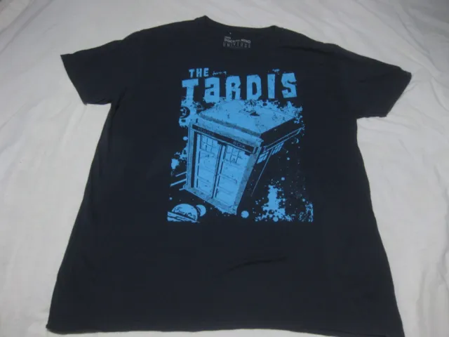 Dr Who Tardis BBC Tshirt Size L