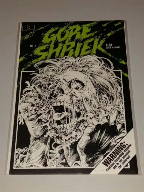 Gore Shriek #1 Nm (9.4 Or Better) Fantaco Horror Stories 1986