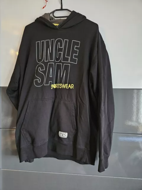 Herren UNCLE SAM Hoodie Kapuzenpullover Gr. XXL