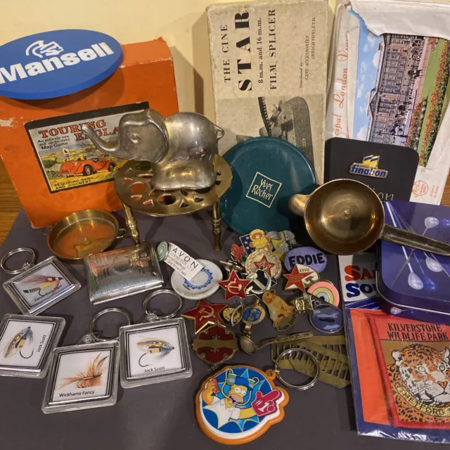 Interesting Job Lot Of Vintage Curios And Collectibles