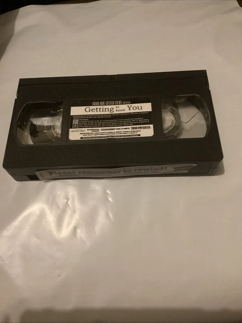 Vhs Mathatazz GETTING TO KNOW You (VHS) Bebe Neuwirth, Heather Matarazzo (No Box) AA ...
