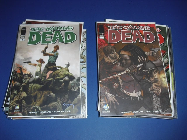 Lot of 28 Walking Dead Wizard World Comic Con Variant NM high grade 2013! Image