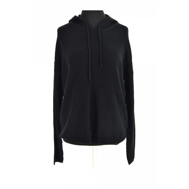 BRAVE SOUL M Nero Acrilico Donna Maglione Manica Lunga Eu 40, UK 12, US 8, It 44