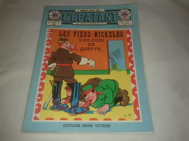 L'épatant Les pieds nickelés s'en vont en guerre 1916/1917