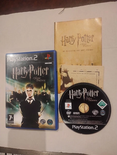 Jaquettes/Front-Back Cover Harry Potter ordre Phenix Sony Playstation 2