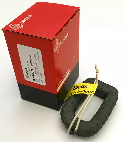 GS10219 - Field Coil -Replica Lucas ,12v for all E3L , 60W. (OEM 200731,E3L)