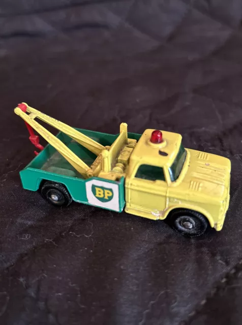 Lesney Matchbox Series No 13 Dodge Wreck Truck BP Made in England