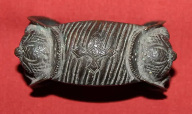 Ancient Medieval Greek Handcrafted Crusader Bronze Fertility Folk Bracelet