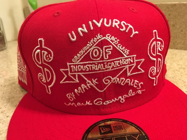 SUPREME MARK GONZALES New Era Gonz Cap Red 7 5/8 (L) Japan
