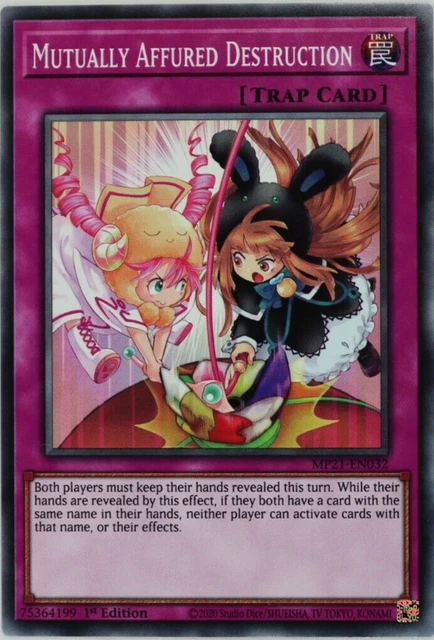 YuGiOh Mutually Affured Destruction MP21-EN032 Common 1st Edition
