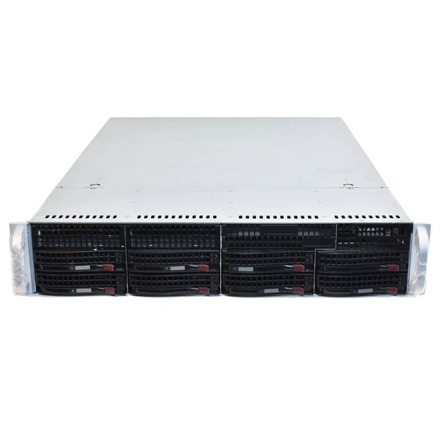 SUPERMICRO CSE 825TQ R740LPB 2U 10 Bay 3 5 Rackmount Server Chassis 2x 