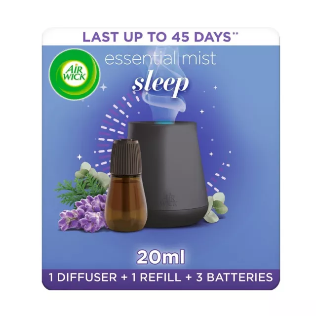 Air Wick Mist Diffuser Air Freshener Essential Aroma Kit Sleep 20ml