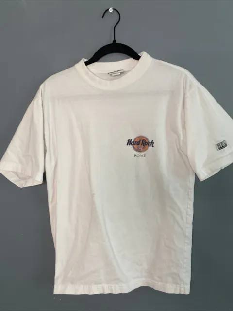 Vintage Hard Rock Cafe Rome Tee Shirt, Medium