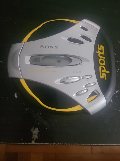 SONY SPORTS CD Walkman D-SJ15 Portable Player TESTED Bundle w