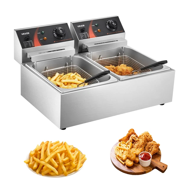 Friteuse semi professionnelle Brandt FRI3000 - 3L, 2000W, Thermostat, Cuve et résistance