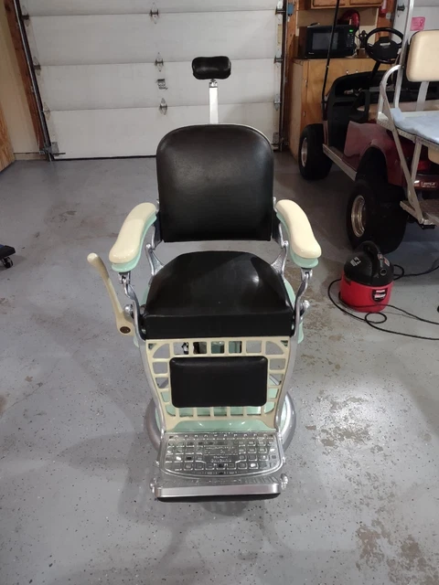 antique barber chair emil j paidar
