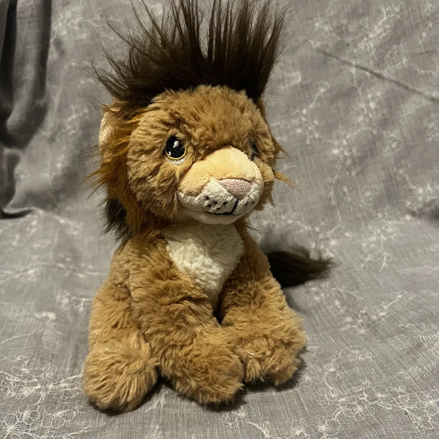 KEEL TOYS KEELECO Eco Soft Toy Cuddly Plush Lion Stuffed Animal 7” £7.
