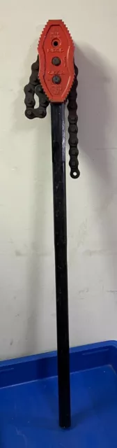 Ridgid Model 3231 Double-End Chain Tongs Pipe Chain Wrench 3/4 - 4" 26 - 114 mm