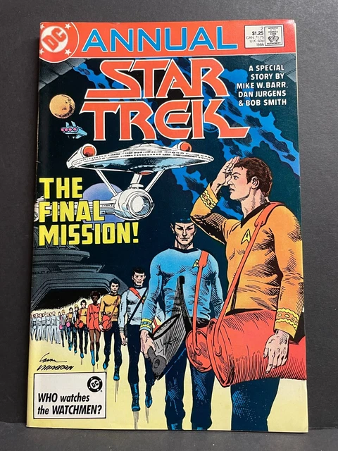 Star Trek Annual #2 VF  1986  High Grade DC Comic