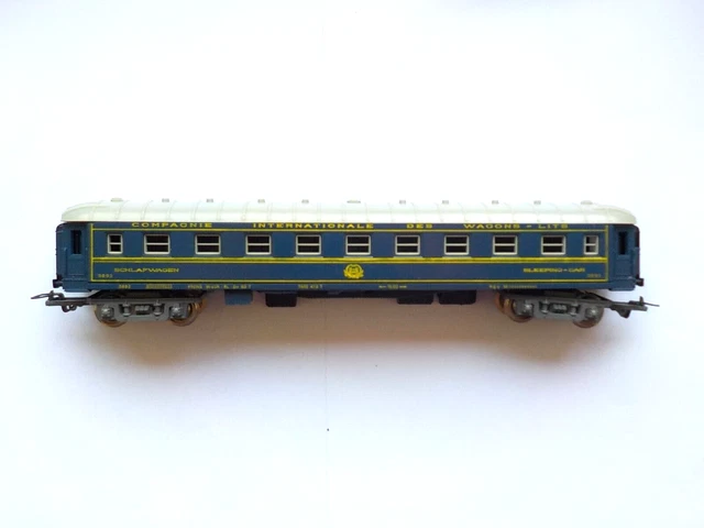 WAGON LIT CIWL HORNBY VINTAGE TRAIN ANCIEN PULLMAN ÉCHELLE 0
